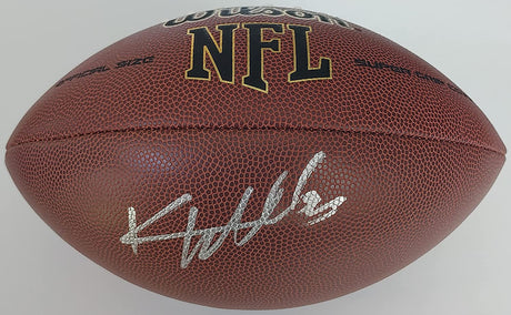 Kevin Williams Minnesota Vikings signed autographed NFL football COA exact proof