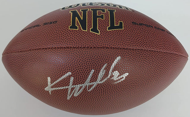 Kevin Williams Minnesota Vikings signed autographed NFL football COA exact proof