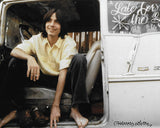 Henry Diltz Rock photographer signed Jackson Browne 8x10 photo Proof COA STAR