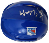 Wayne Gretzky signed New York Rangers Mini Hockey Helmet proof COA autographed