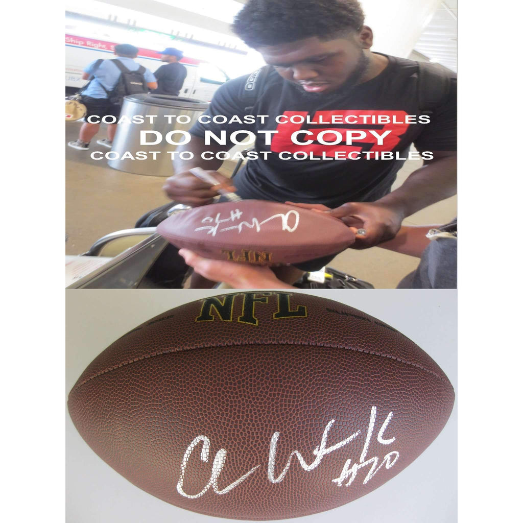 Chance Warmack, Tennessee Titans, Alabama Crimson Tide, Signed, Autographed, NFL Football,