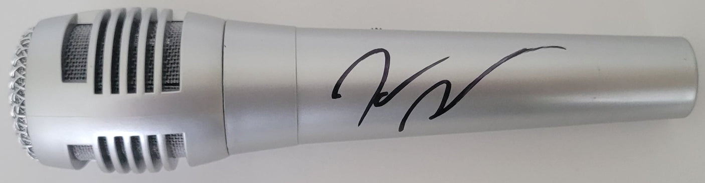 Darius Rucker Hootie & Blowfish singer signed microphone mic COA exact Proof STAR