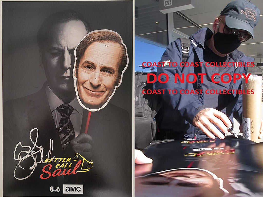Bob Odenkirk signed Better call Saul 12x18 poster photo COA Proof autographed STAR