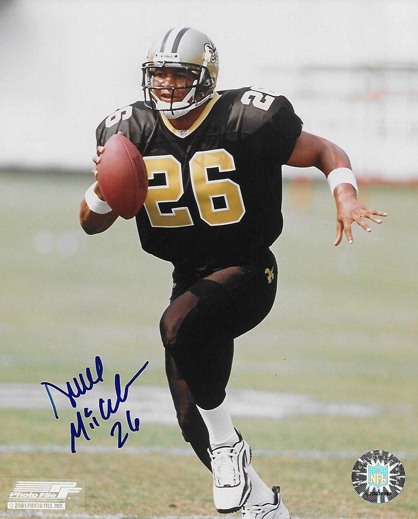 Deuce McAllister New Orleans Saints signed autographed, 8x10 Photo, COA will be included