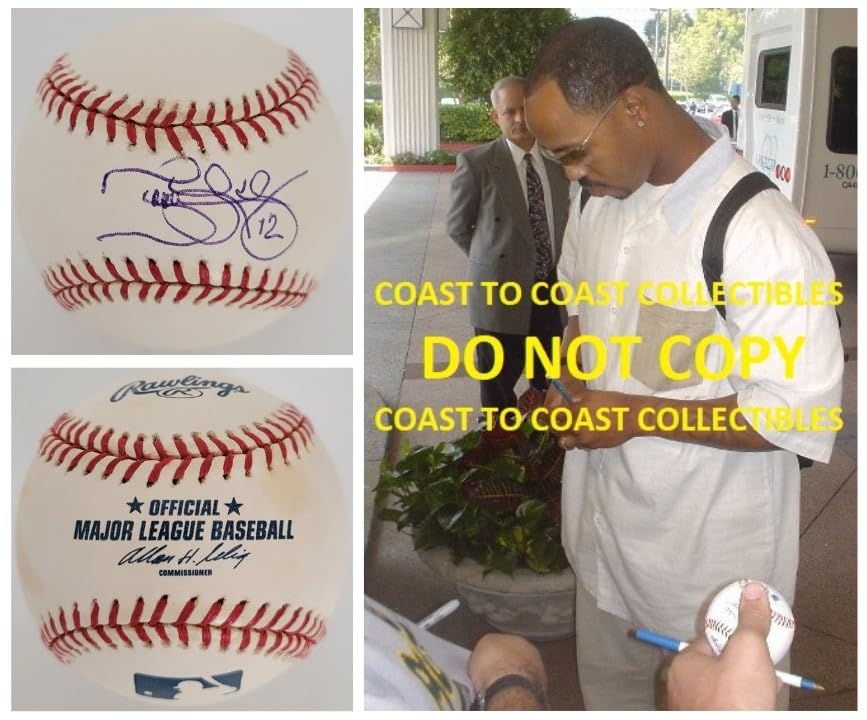 Terrence Long Oakland A's signed baseball COA proof autographed Mets Yankees
