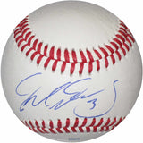 Delino DeShields Cleveland Indians Rangers signed autographed baseball COA proof