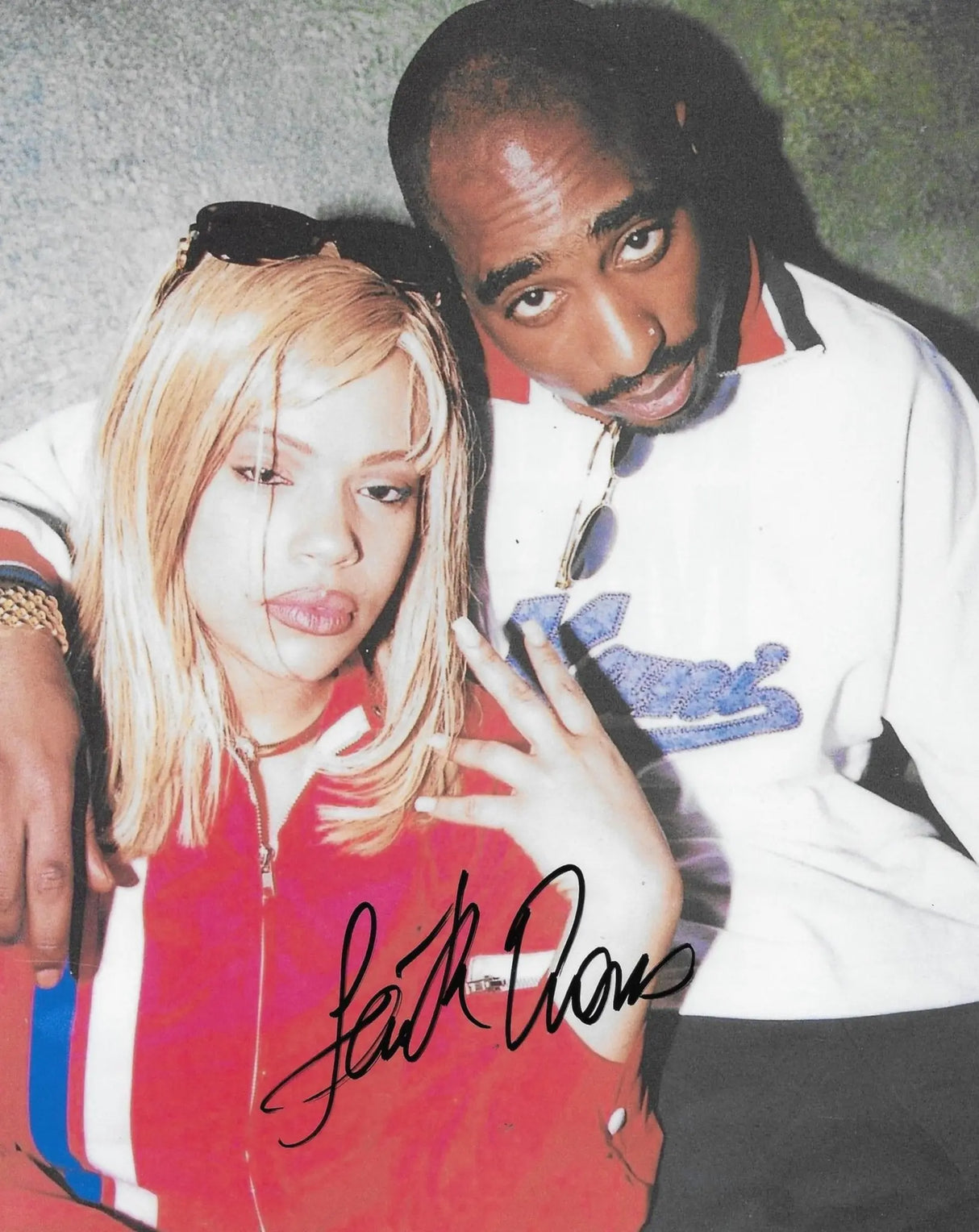 Faith Evans Hip Hop rapper signed 8x10 photo exact proof COA autographed STAR 2 PAC