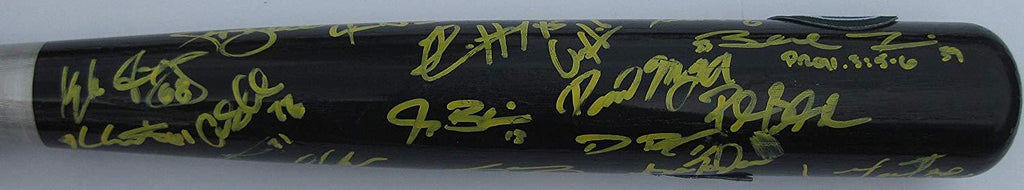 2019 Oakland Athletics, A's team signed autographed Baseball Bat, COA with the proof photos will be included.