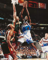 Shawn Kemp Cleveland Cavaliers signed autographed basketball 8x10 photo proof COA