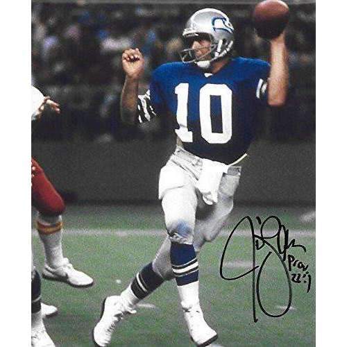 Jim Zorn, Seattle Seahawks, Signed, Autographed, 8X10 Photo, a COA with the Proof Photo of Jim Signing Will Be Included`
