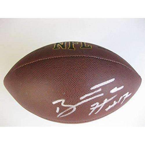 Brett Hundley, Green Bay Packers, UCLA Bruins, signed, autographed, NFL football - COA with proof