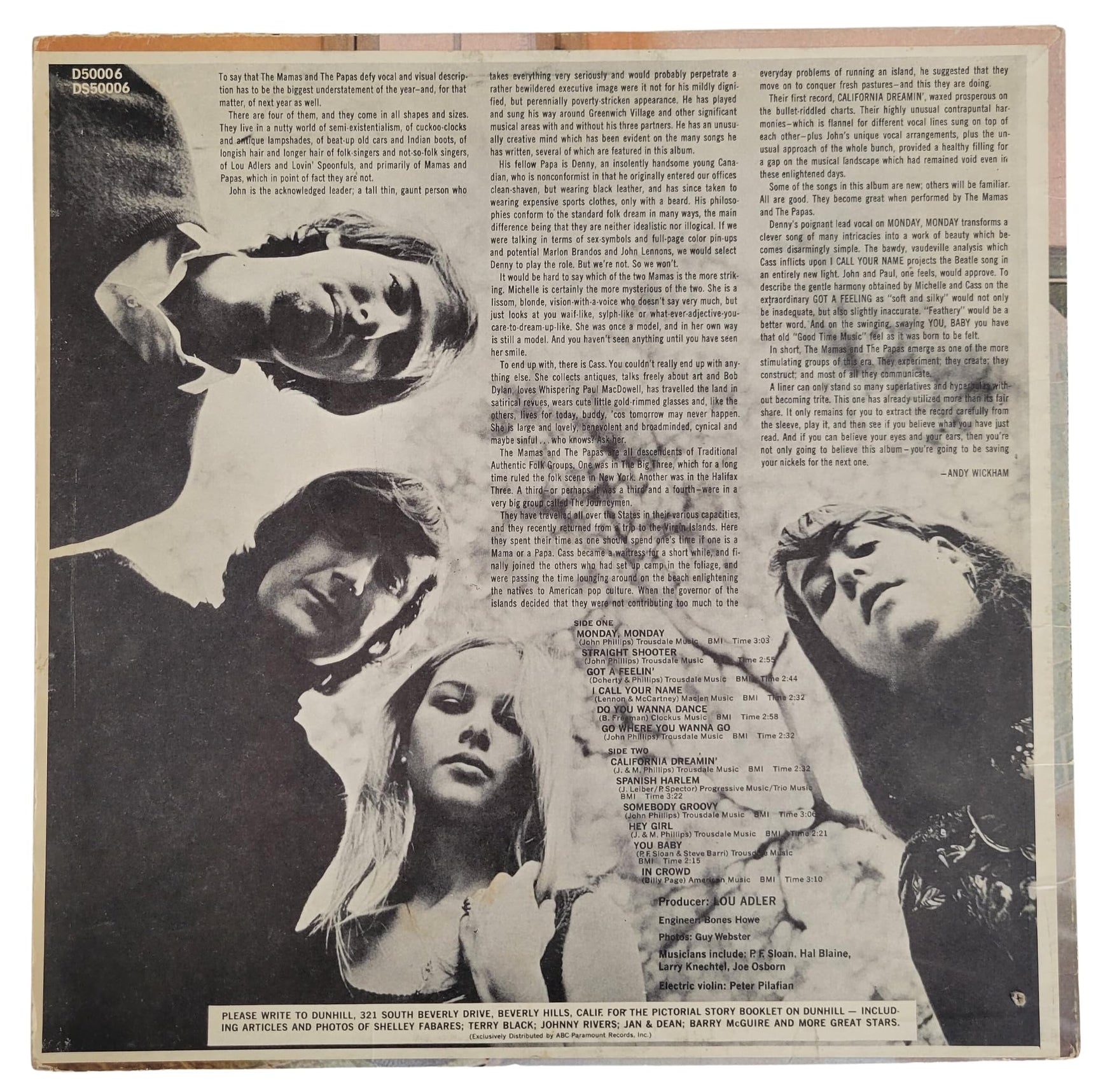 Michelle Phillips Signed Mamas and the Papas Album COA Proof Autographed Vinyl STAR VERY RARE