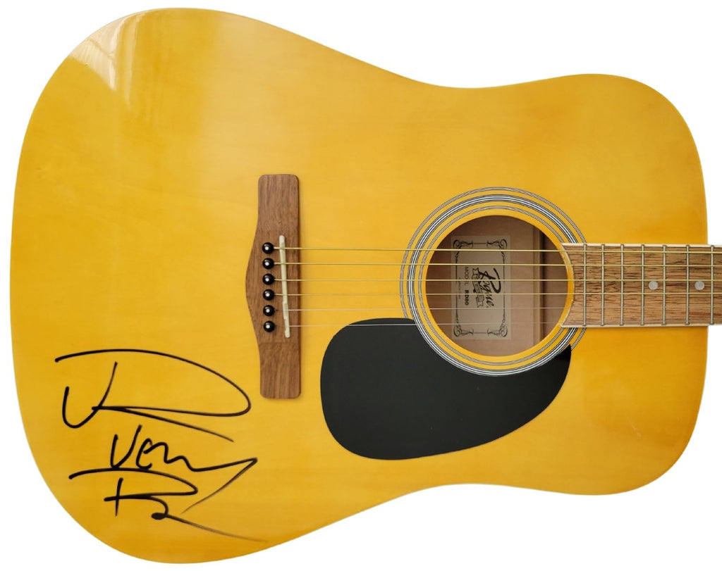 Jelly Roll Signed Acoustic Guitar COA Proof Autographed Country Hiphop Rock star