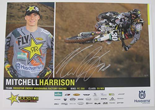 Mitchell Harrison, Supercross, Motocross, Signed, Autographed, 11x17 Poster, COA Will Be Included