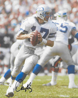 Dave Krieg, Seattle Seahawks, signed, autographed, 8x10 photo, COA with proof photo.