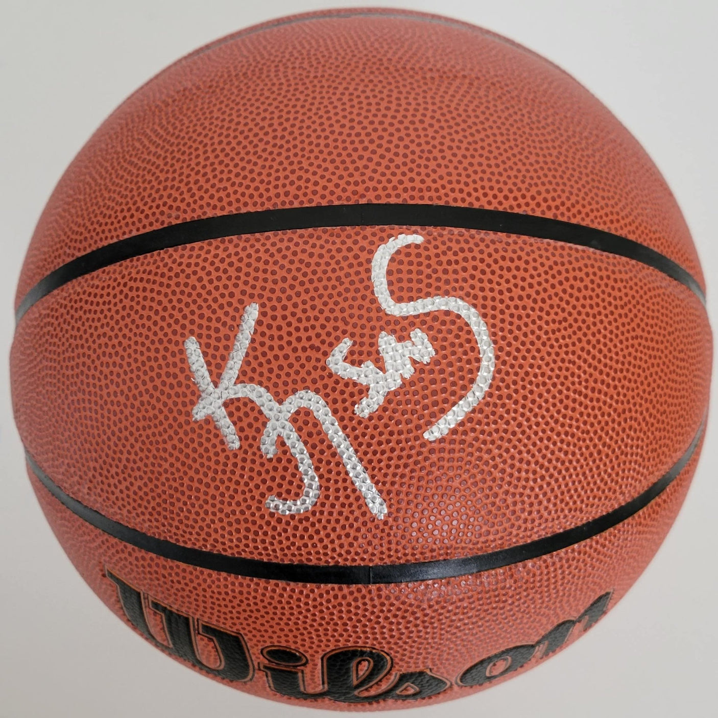 Kevin Johnson Phoenix Suns signed NBA basketball exact proof COA autograped