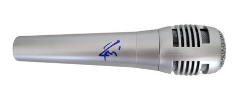 Robin Zander Cheap Trick signed microphone autographed mic COA exact proof star