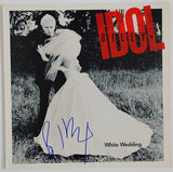 Billy Idol signed autographed White Wedding album vinyl Record proof Beckett COA STAR