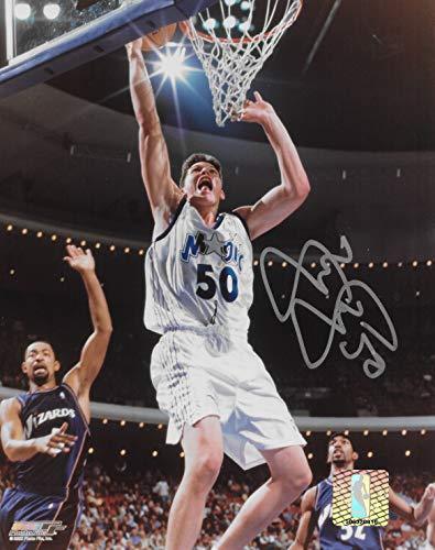 Mike Miller signed Orlando Magic basketball 8x10 photo COA