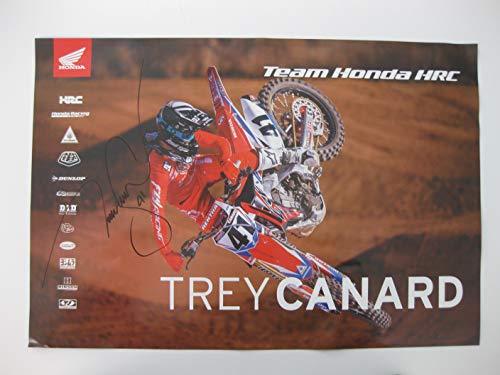 Trey Canard, Supercross, Motocross, Signed, Autographed, Honda 13x19 Poster, COA Will Be Included