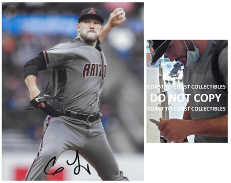 Alex Young signed Arizona Diamondbacks baseball 8x10 photo proof COA autographed