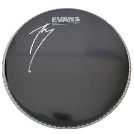 Jay Weinberg Drummer Slipknot signed Drumhead COA exact proof autographed STAR