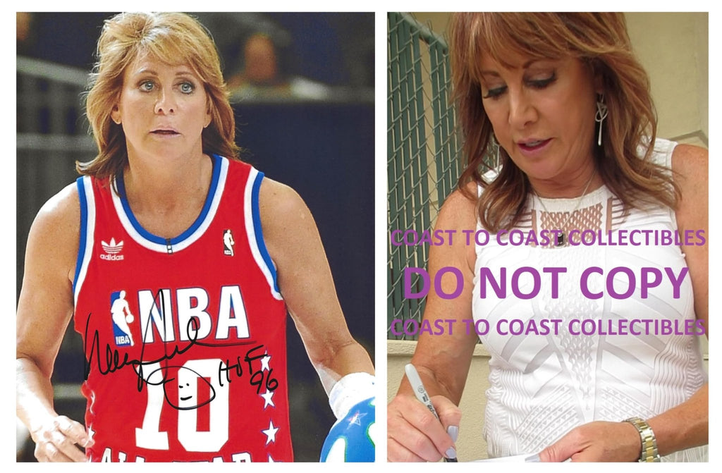 Nancy Lieberman signed All Star basketball 8x10 photo COA Proof autographed.