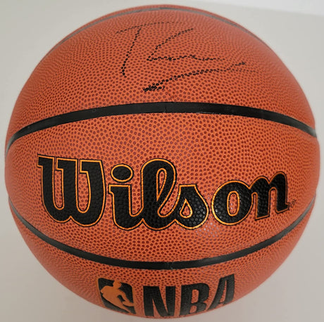 Kristaps Porzingis Mavericks NY Knicks signed NBA Basketball proof Beckett COA autograph