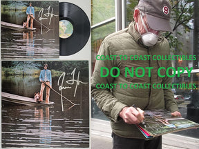 James Taylor signed autographed One Man Band album vinyl record COA proof STAR