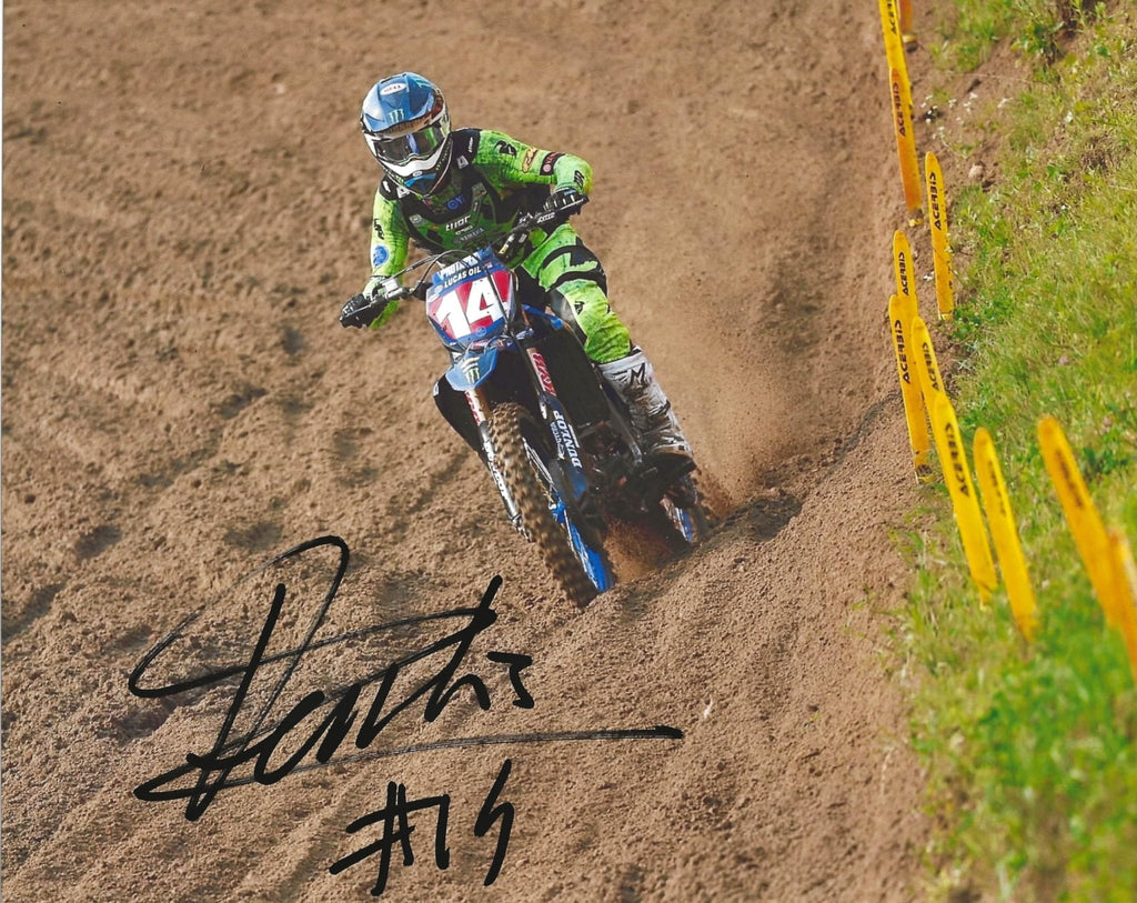 Dylan Ferrandis supercross motocross racer signed 8x10 photo COA proof autographed.