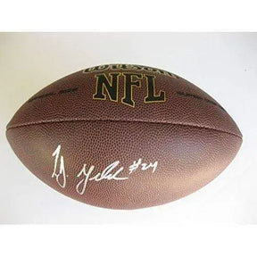 Tj Yeldon Jacksonville Jaguars, Alabama, Signed, Autographed, NFL Football, a COA with the Proof Photo of Tj Signing Will Be Included