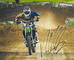 Ryan Villopoto, Supercross, Motocross, Freestyle Motocross, Signed, Autographed, 8X10 Photo, a COA with the Proof Photo of Ryan Signing Will Be Included,,,