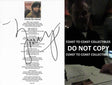John Mellencamp signed Hurts so Good Lyrics sheet COA exact Proof autographed STAR