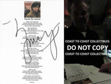 John Mellencamp signed Hurts so Good Lyrics sheet COA exact Proof autographed STAR