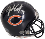 Jim Covert HOF signed Chicago Bears football mini helmet proof COA autographed