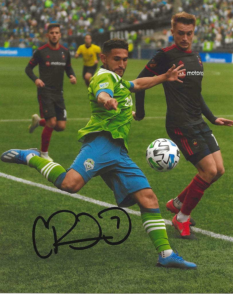 Cristian Roldan autographed Seattle Sounders FC 8x10 photo exact proof COA.