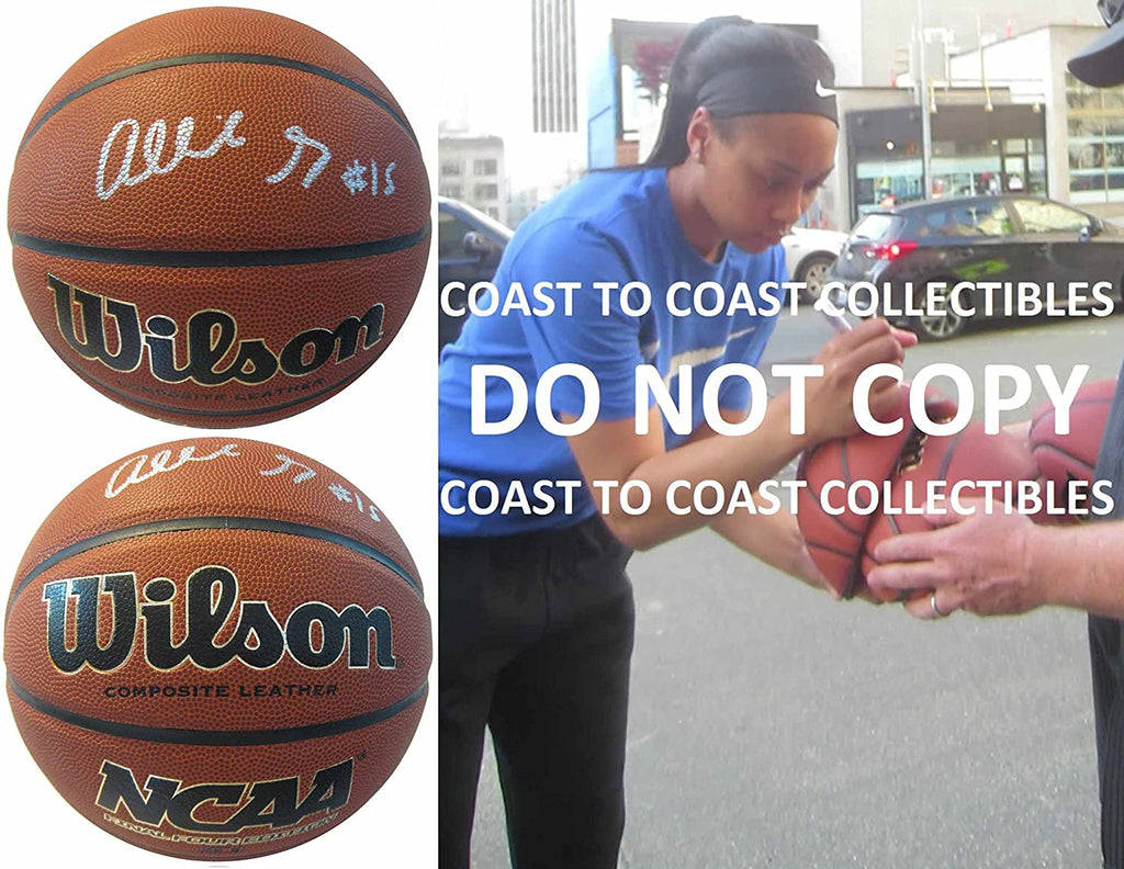 Allisha Gray South Carolina Gamecocks signed autographed NCAA basketball proof