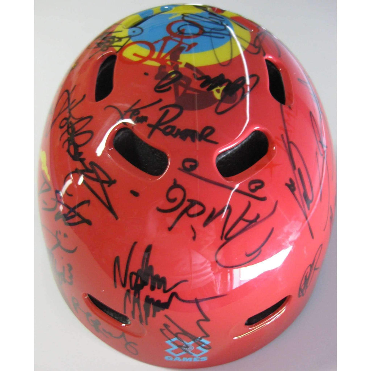 X Games athletes signed autographed helmet - Ryan Sheckler, Buckey Lasek Plus More -COA and proof