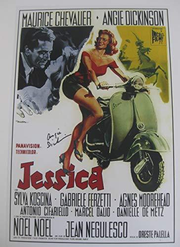 Angie Dickinson signed 12x18 Big Bad Mama movie photo poster COA proof. STAR