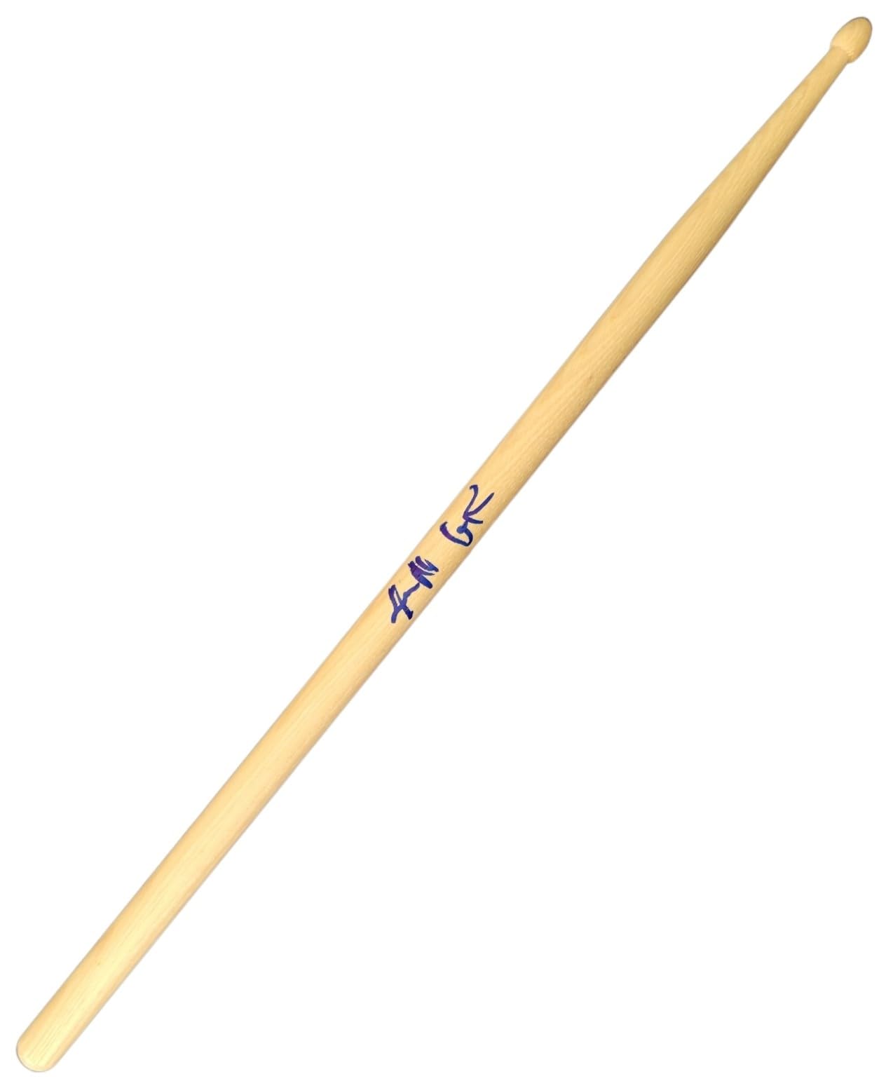 Steven Adler Guns N Roses drummer signed Drumstick COA proof autographed GNR