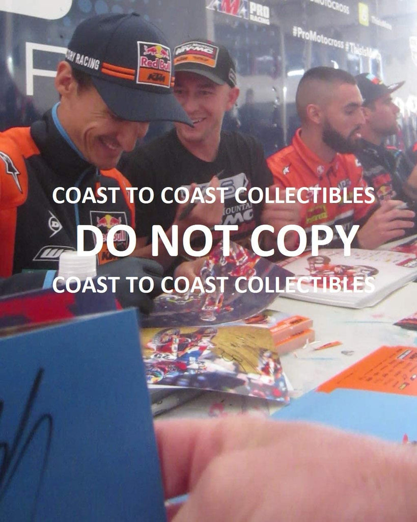Marvin Musquin supercross motocross signed autographed 8x10 photo proof Beckett COA.