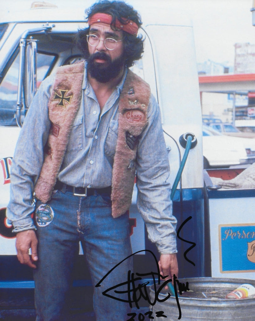 Tommy Chong signed Cheech & Chong 8x10 photo COA proof autographed STAR.