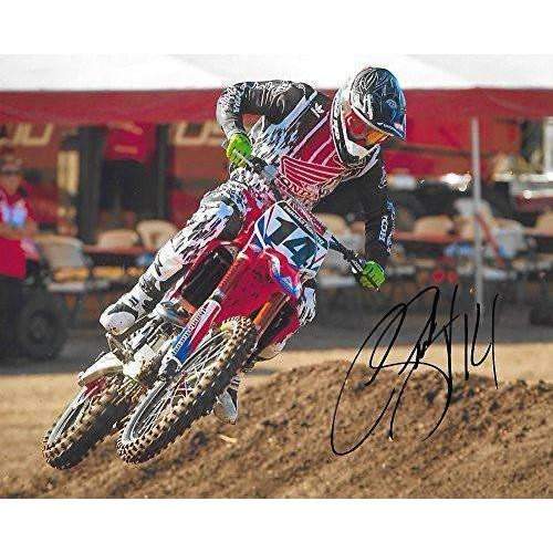 Cole Seely, Supercross, Motocross, Freestyle Motocross, Signed, Autographed, 8X10 Photo..