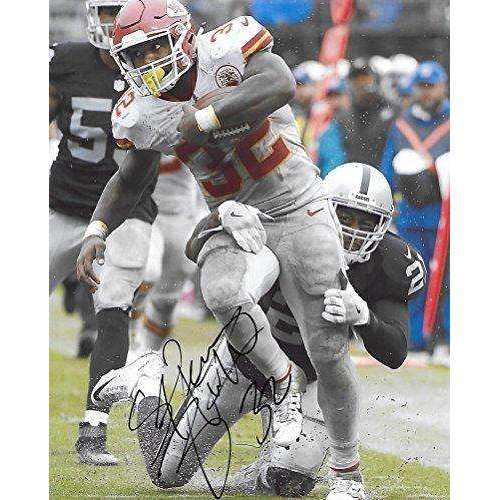Spencer Ware, Kansas City Chiefs, Kc, Signed, Autographed, 8X10 Photo, a COA with the Proof Photo of Spencer Signing Will Be Included-