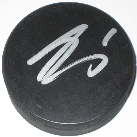 Evander Kane San Jose Sharks Canada signed Hockey Puck exact proof Beckett COA