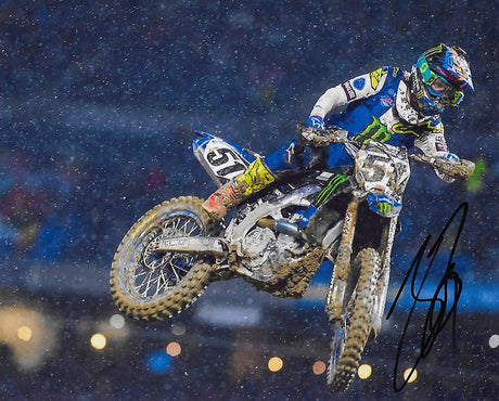 Justin Barcia supercross, motocross signed, autographed, 8x10 photo,proof COA