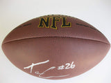 Tevin Coleman San Francisco 49ers signed, autographed, NFL football, exact proof COA
