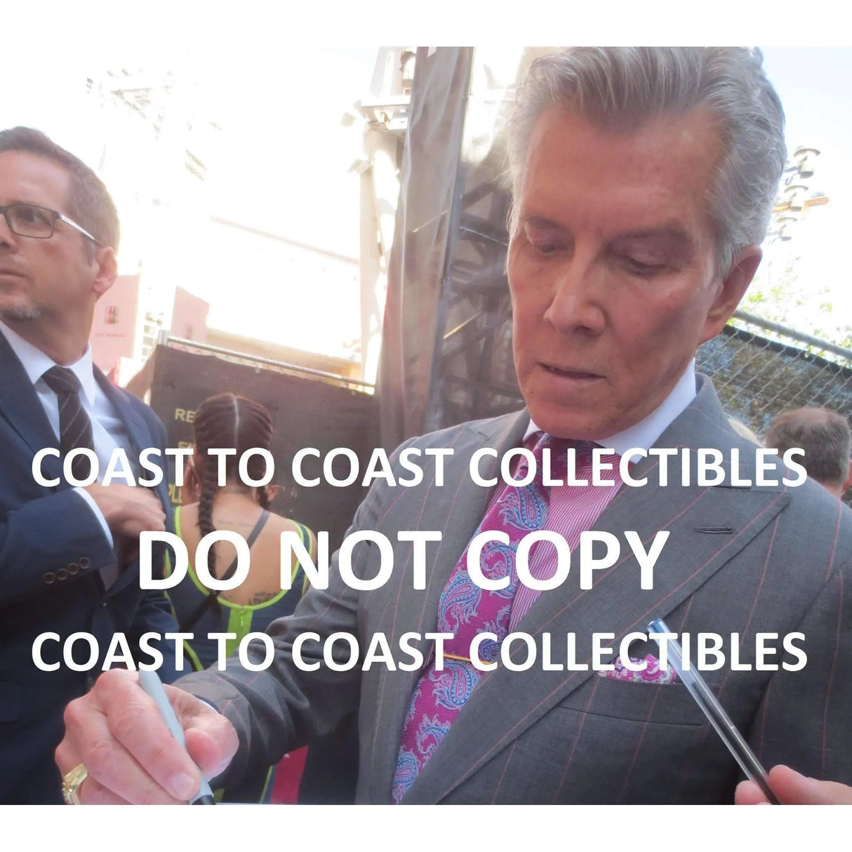 Michael Buffer, Ring Announcer, Signed, Autographed, 8X10 Photo, A COA With The Proof Photo of Michael Signing Will Be Included. Boxing