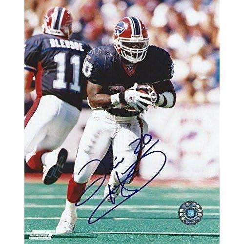 Travis Henry, Buffalo Bills, Tennessee, Signed, Autographed, 8x10 Photo, Coa, Rare Hard Photo to Find.