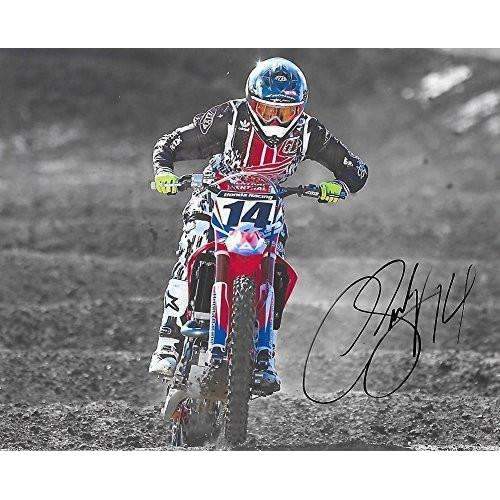 Cole Seely, Supercross, Motocross, Freestyle Motocross, Signed, Autographed, 8X10 Photo,,